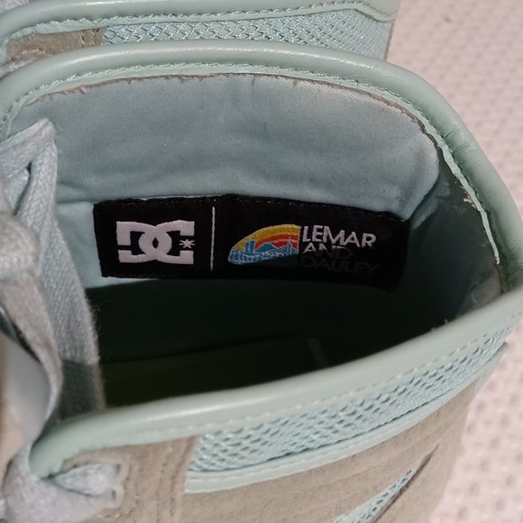 Men's DC's Xander Lemar & Dauley Honey Dew Shoes - Picture 4 of 6